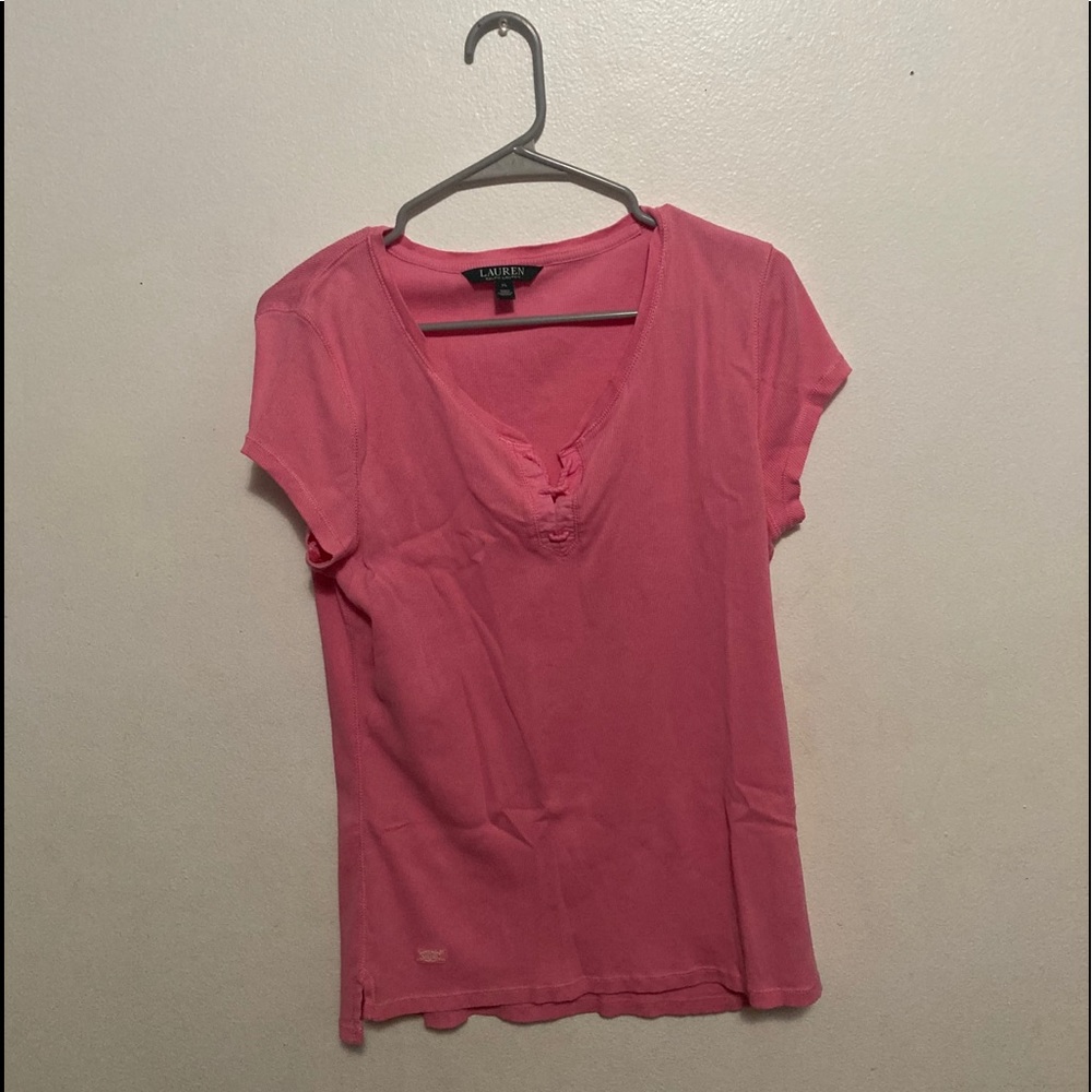 Lauren Ralph Lauren pink top